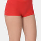 Women’s Solid Red Mid-Rise BoyShort Brief | JOY-RD-1 | Leading Lady